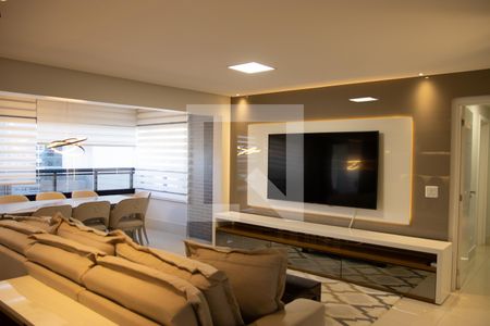 Sala de apartamento para alugar com 3 quartos, 117m² em Alphaville Araguaia, Goiânia