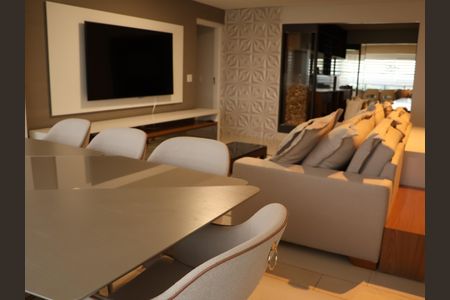 Sala de Jantar de apartamento para alugar com 3 quartos, 117m² em Alphaville Araguaia, Goiânia