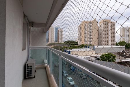 Varanda da Sala de apartamento para alugar com 1 quarto, 42m² em Várzea da Barra Funda, São Paulo