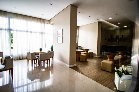 Apartamento para alugar com 42m², 1 quarto e 1 vaga Apartamento para alugar com 42m², 1 quarto e 1 vagaÁrea comum - Salão de festas