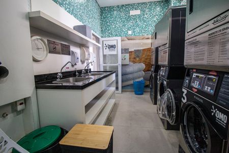 Apartamento para alugar com 42m², 1 quarto e 1 vaga Apartamento para alugar com 42m², 1 quarto e 1 vagaÁrea comum - Lavanderia