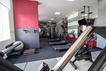 Apartamento para alugar com 42m², 1 quarto e 1 vaga Apartamento para alugar com 42m², 1 quarto e 1 vagaÁrea comum - Academia