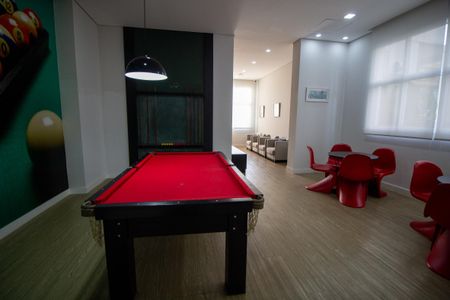 Apartamento para alugar com 42m², 1 quarto e 1 vaga Apartamento para alugar com 42m², 1 quarto e 1 vagaÁrea comum - Salão de Jogos