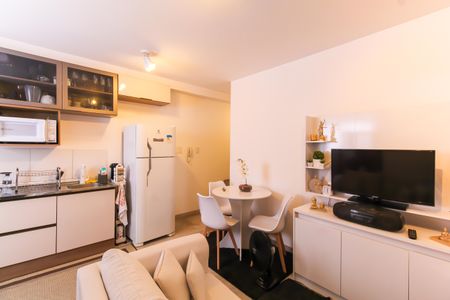 Sala/Cozinha de apartamento à venda com 1 quarto, 33m² em Brás, São Paulo