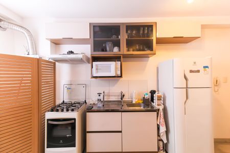Sala/Cozinha de apartamento à venda com 1 quarto, 33m² em Brás, São Paulo