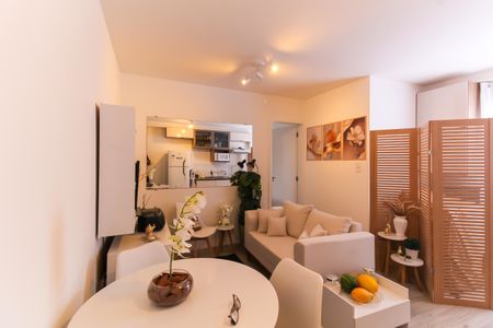 Sala/Cozinha de apartamento à venda com 1 quarto, 33m² em Brás, São Paulo