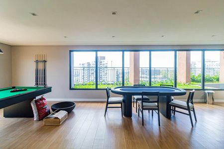 Apartamento para alugar com 25m², 1 quarto e sem vaga Apartamento para alugar com 25m², 1 quarto e sem vagaSalão de jogos