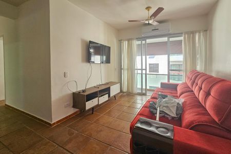 Sala de apartamento para alugar com 3 quartos, 96m² em Loteamento Joao Batista Juliao, Guarujá