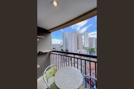 Varanda da Sala de apartamento à venda com 2 quartos, 52m² em Belém, São Paulo