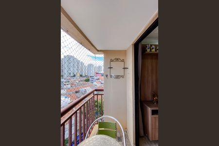 Varanda da Sala de apartamento à venda com 2 quartos, 52m² em Belém, São Paulo