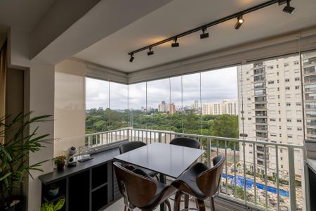 Varanda de apartamento à venda com 1 quarto, 59m² em Alphaville Empresarial, Barueri