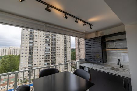 Varanda de apartamento à venda com 1 quarto, 59m² em Alphaville Empresarial, Barueri