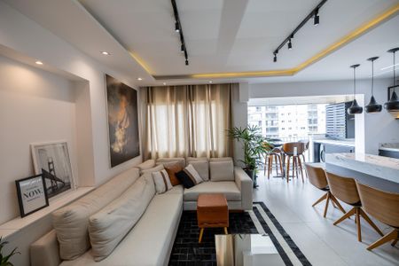 Apartamento à venda com 59m², 1 quarto e 2 vagas Apartamento à venda com 59m², 1 quarto e 2 vagasSala_Cozinha - Conjugada