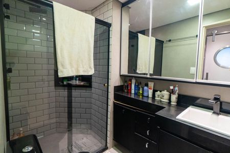 Banheiro de kitnet/studio para alugar com 1 quarto, 38m² em Vila Clementino, São Paulo