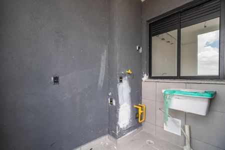 Varanda/Área de Serviço de apartamento à venda com 1 quarto, 48m² em Vila Pindorama, Barueri