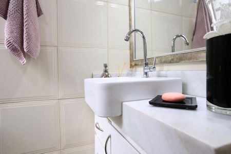 Apartamento à venda com 124m², 3 quartos e sem vaga Apartamento à venda com 124m², 3 quartos e sem vagaBanheiro