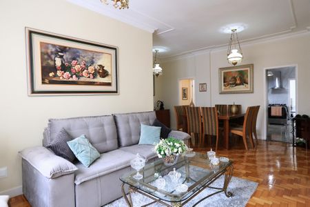 Sala de apartamento à venda com 3 quartos, 124m² em Centro, Belo Horizonte