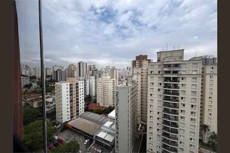 Vista da sala de apartamento para alugar com 1 quarto, 29m² em Pompeia, São Paulo