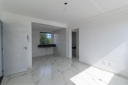 Sala de apartamento à venda com 2 quartos, 51m² em Rio Branco, Belo Horizonte