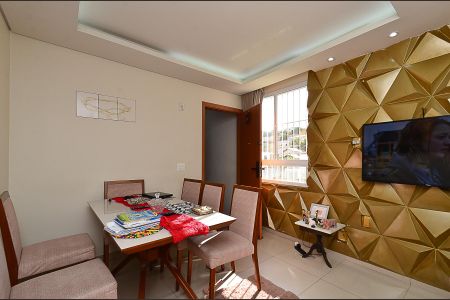 Sala Ambientes de apartamento para alugar com 2 quartos, 50m² em Novo Horizonte, Belo Horizonte