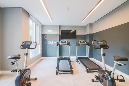 Studio à venda com 23m², 1 quarto e sem vaga Studio à venda com 23m², 1 quarto e sem vagaÁrea comum - Academia