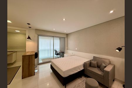 Studio para alugar com 33m², 1 quarto e 1 vagaQuarto