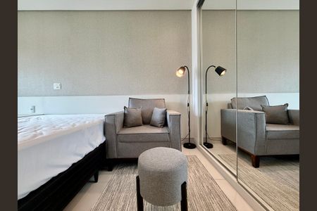 Studio para alugar com 33m², 1 quarto e 1 vagaQuarto