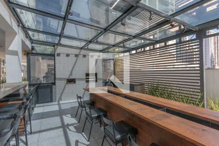 Studio para alugar com 33m², 0 quarto e 1 vagaChurrasqueira 