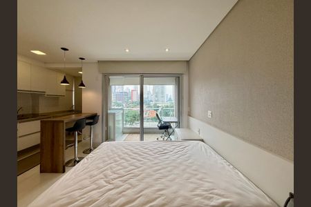Studio para alugar com 33m², 1 quarto e 1 vagaQuarto