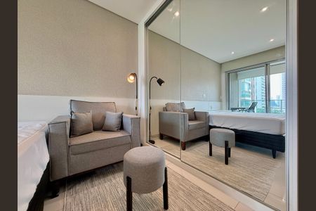 Studio para alugar com 33m², 1 quarto e 1 vagaQuarto