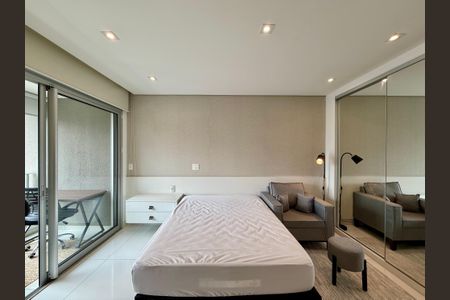 Studio para alugar com 33m², 1 quarto e 1 vagaQuarto