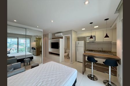 Studio para alugar com 33m², 1 quarto e 1 vagaQuarto