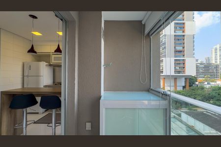 Sacada de apartamento para alugar com 1 quarto, 33m² em Itaim Bibi, São Paulo