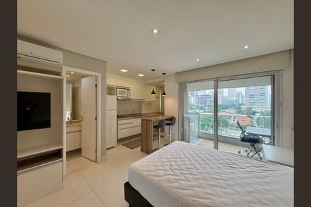 Studio para alugar com 33m², 1 quarto e 1 vagaQuarto