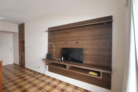 Sala de apartamento para alugar com 1 quarto, 77m² em Balneario Cidade Atlantica, Guarujá