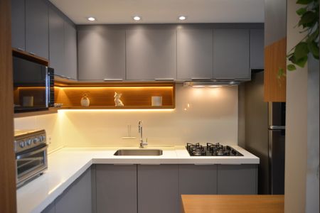 Apartamento à venda com 54m², 2 quartos e 1 vagaCozinha