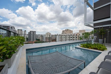 Studio para alugar com 25m², 1 quarto e sem vagaPiscina