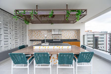 Studio para alugar com 25m², 1 quarto e sem vagaChurrasqueira