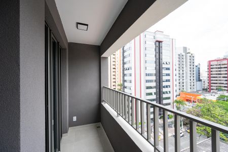 Studio para alugar com 25m², 1 quarto e sem vagaVaranda
