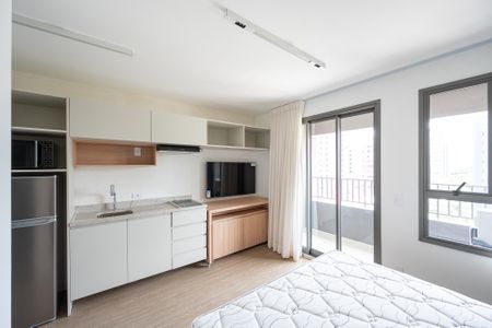 Studio para alugar com 25m², 1 quarto e sem vagaSala/Quarto