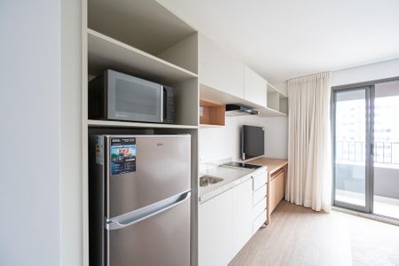Studio para alugar com 25m², 1 quarto e sem vagaCozinha