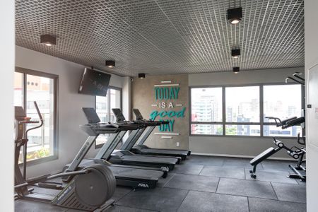 Studio para alugar com 25m², 1 quarto e sem vagaAcademia