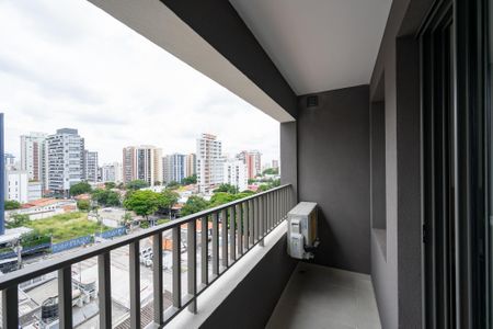 Studio para alugar com 25m², 1 quarto e sem vagaVaranda