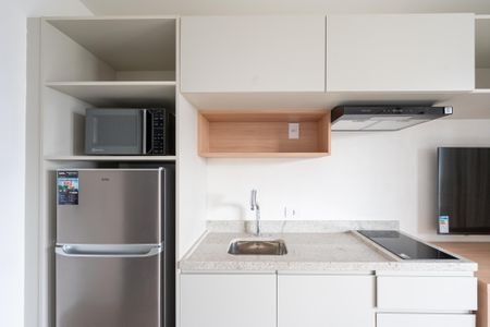 Studio para alugar com 25m², 1 quarto e sem vagaCozinha