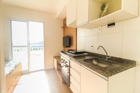 Quarto/Cozinha de kitnet/studio para alugar com 1 quarto, 16m² em Cidade Antônio Estêvão de Carvalho, São Paulo