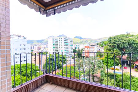 Varanda da Sala de apartamento à venda com 2 quartos, 62m² em Todos Os Santos, Rio de Janeiro