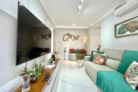 Sala de apartamento à venda com 2 quartos, 69m² em Vila Guarani, São Paulo