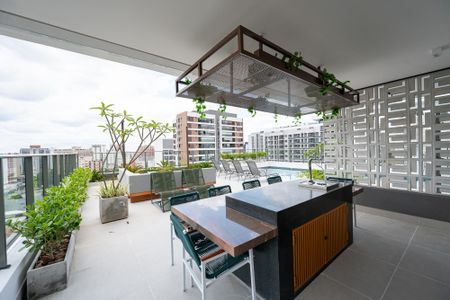 Apartamento à venda com 51m², 2 quartos e 1 vagaChurrasqueira