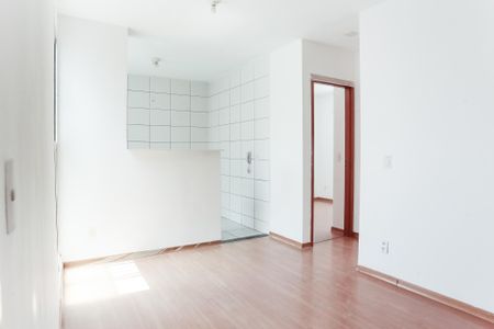 sala de apartamento para alugar com 2 quartos, 45m² em Tres Barras, Contagem