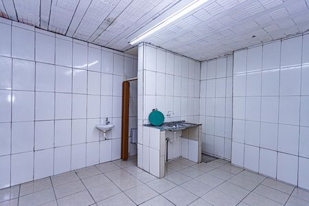 Sala e cozinha de casa para alugar com 1 quarto, 35m² em Vila Bancaria Munhoz, São Paulo